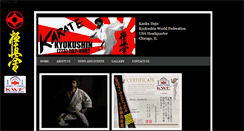 Desktop Screenshot of chicagokyokushin.com